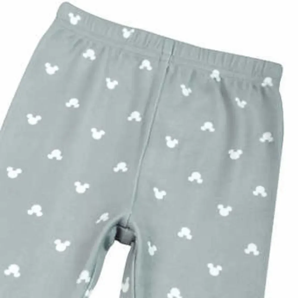 Mickey Mouse Character Infant 4-piece Sleep Set, Gray
